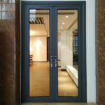 Двухстворчатая алюминиевая дверь GFTD603